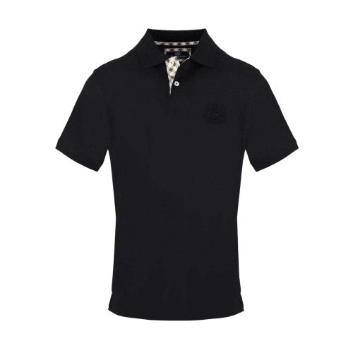 Front - Aquascutum Mens Embroidered Logo Polo Shirt