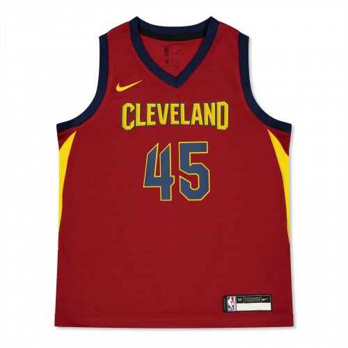 Front - Nike Childrens/Kids Mitchell Cleveland Cavaliers Basketball Jersey