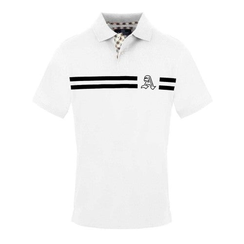 Front - Aquascutum Mens Collared Polo Shirt