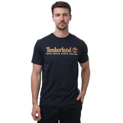 Front - Timberland Mens Graphic T-Shirt