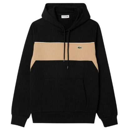 Front - Lacoste Mens Colour Block Hoodie