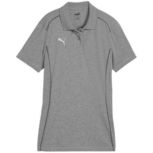 Front - Puma Womens/Ladies TeamFINAL Casuals Logo Polo Shirt