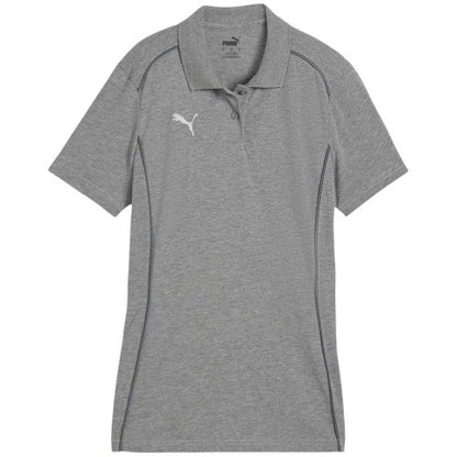 Front - Puma Womens/Ladies TeamFINAL Casuals Logo Polo Shirt