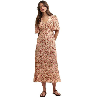 Front - Nobody´s Child Womens/Ladies Dalia Wildflower Flute Midi Dress