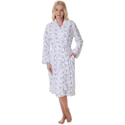 Front - Camille Womens/Ladies Floral Cotton Lightweight Wrap