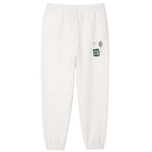 Front - Lacoste Mens Rene Did It First Sweatpants