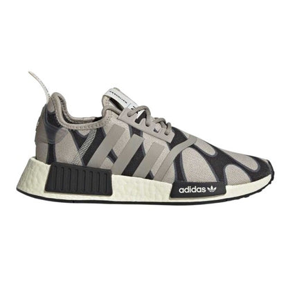 Front - Adidas Womens/Ladies NMD R1 Geometric Pattern Trainers