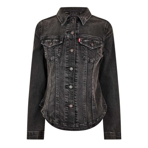 Front - Levis Womens/Ladies Slim Tailored Trucker Jacket