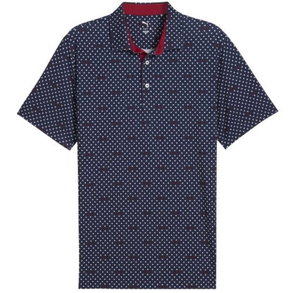 Front - Puma Mens Burgh Performance Polo Shirt