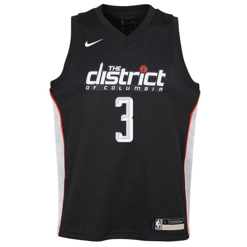 Front - Washington Wizards Childrens/Kids McCollum Nike Basketball Jersey