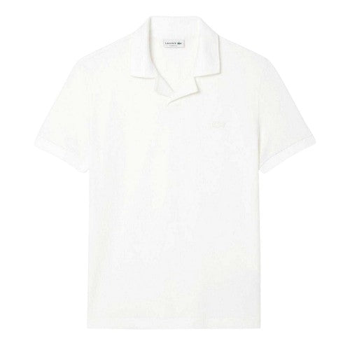 Front - Lacoste Mens Paris Open Collar Polo Shirt