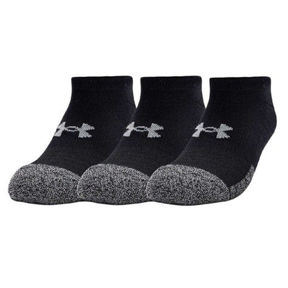 Front - Under Armour Unisex Adult Performance No-Show Socks (Pack of 3)