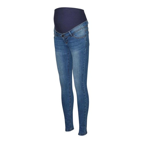 Front - Mamalicious Womens/Ladies Mila Maternity Jeans