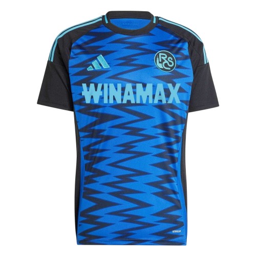Front - Adidas Mens RC Strasbourg Third Jersey