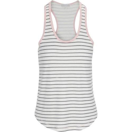 Front - PJ Salvage Womens/Ladies Striped Racerback Tank Top