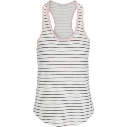 Front - PJ Salvage Womens/Ladies Striped Racerback Tank Top