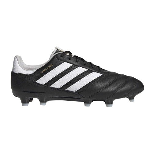 Front - Adidas Mens Copa Icon Leather Firm Ground Football Boots