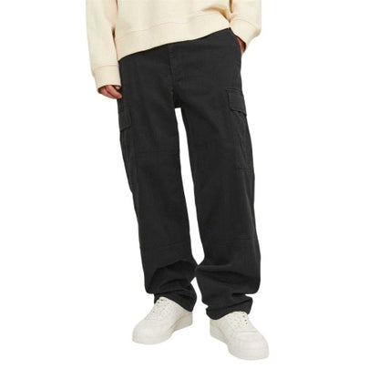 Front - Jack And Jones Mens Loose Cargo Trousers