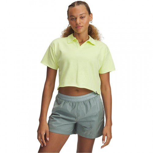 Front - Under Armour Womens/Ladies Terrycloth Collared Polo Shirt