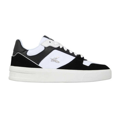 Front - Loyalti Mens T-Clip Set Leather Lace Up Clip Trainers