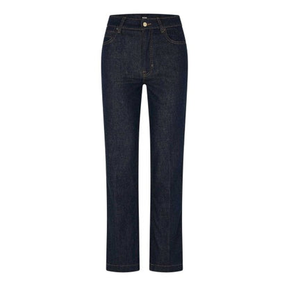 Front - Boss Womens/Ladies ADA HR Straight Leg Jeans