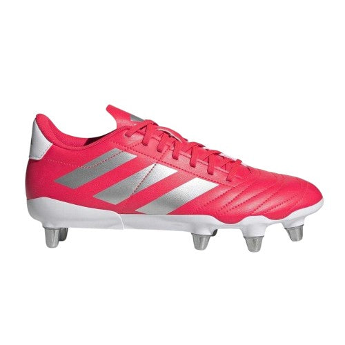 Front - Adidas Mens Kakari Soft Ground Rugby Boots