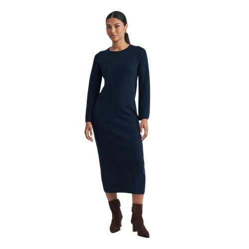 Front - Nobody´s Child Womens/Ladies Knitted Crew Neck Long-Sleeved T-Shirt Dress