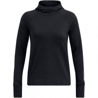 Front - Under Armour Womens/Ladies Hooded Regular Running Drawstring Hoodie