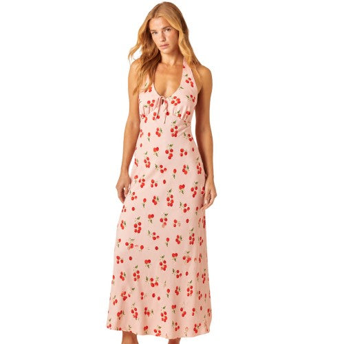 Front - Nobody´s Child Womens/Ladies Lyne Halter Neck Sleeveless Midi Dress