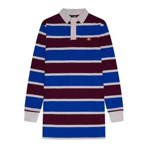 Front - Ellesse Womens/Ladies Contrast Striped T-Shirt Dress