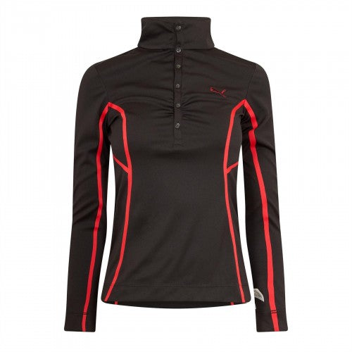 Front - Puma Womens/Ladies Long-Sleeved Golf Top