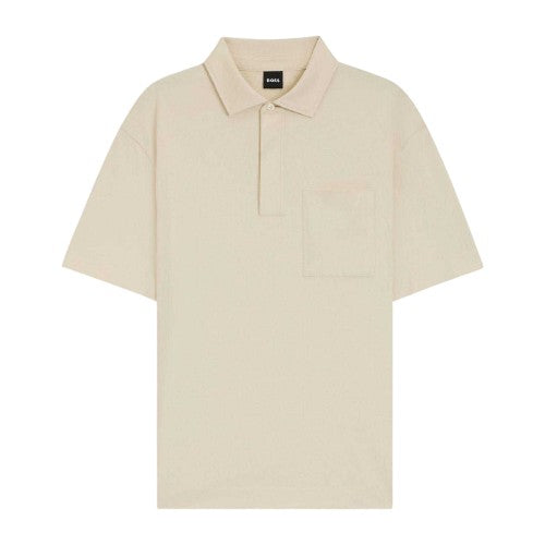 Front - Boss Mens Payto 18 Relaxed Fit Polo Shirt