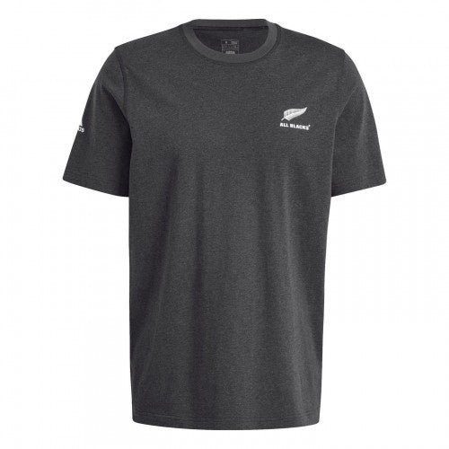 Front - Adidas Mens Z.N.E 2024 New Zealand All Blacks T-Shirt