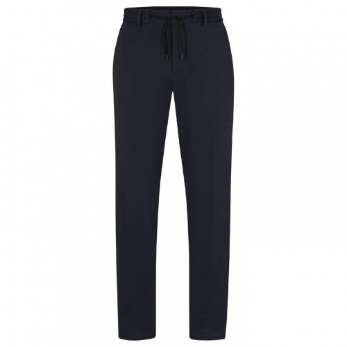 Front - Boss Mens Geniusj Straight Leg Trousers