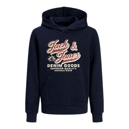Front - Jack And Jones Boys Brushed Regular Hoodie