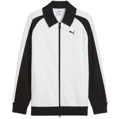 Front - Puma Mens T7 Tracksuit Top