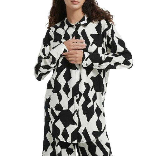 Front - Be You Womens/Ladies Monochrome Shirt