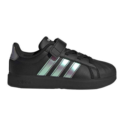 Front - Adidas Baby Street Talk Canvas Shoes