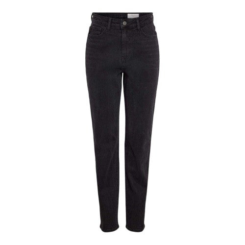 Front - Noisy May Womens/Ladies High Waist Mom Jeans