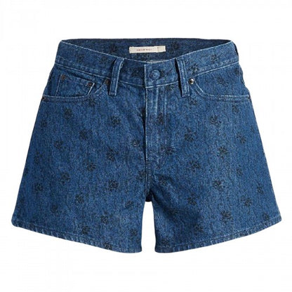 Front - Levis Womens/Ladies Wellthread Flowers Mom Shorts
