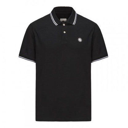 Front - Pretty Green Mens Barton Short-Sleeved Polo Shirt
