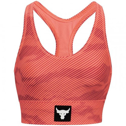 Front - Under Armour Womens/Ladies Project Rock Sports Bra