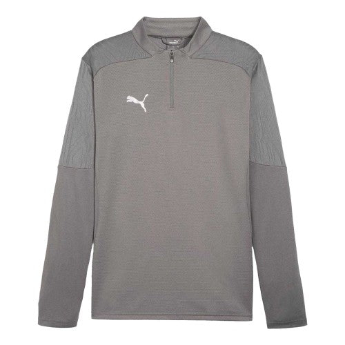 Front - Puma Mens TeamFinal Quarter Zip Training Track Top