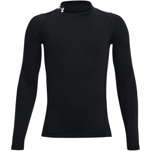 Front - Under Armour Childrens/Kids Compression Fitted Long-Sleeved Base Layer Top