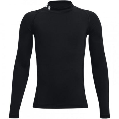 Front - Under Armour Childrens/Kids Compression Fitted Long-Sleeved Base Layer Top
