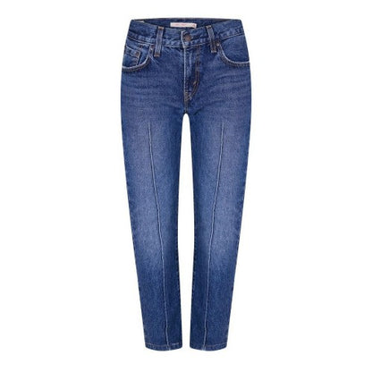 Front - Levis Womens/Ladies Middy Straight Leg Jeans