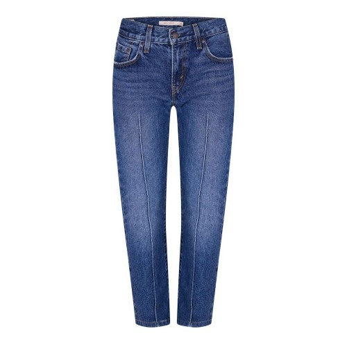 Front - Levis Womens/Ladies Middy Straight Leg Jeans