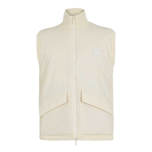 Front - Boss Mens Flap Pocket Gilet