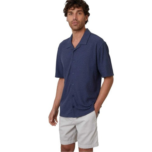 Front - Threadbare Mens Selkirk Relaxed Fit Shirt