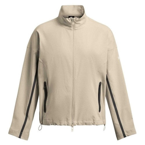 Front - Under Armour Womens/Ladies Unstoppable Ventilated Athletic Tracksuit Top